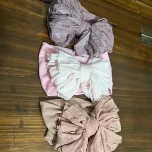 Headband bow lot from MadisonBows on esty